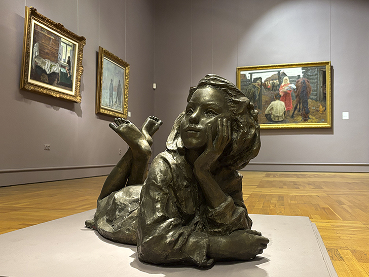 Третьяковская галерея на Крымском валу (фото Олег Д., декабрь, 2025)