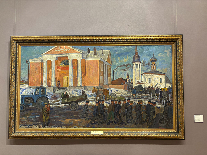 Третьяковская галерея на Крымском валу (фото Олег Д., декабрь, 2025)