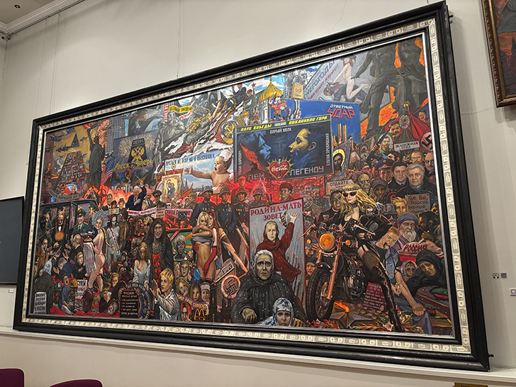 Картинная галерея Ильи Глазунова (фото Олег Д., январь, 2026)