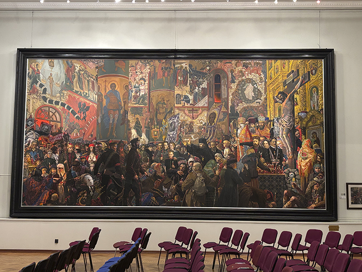 Картинная галерея Ильи Глазунова (фото Олег Д., январь, 2026)