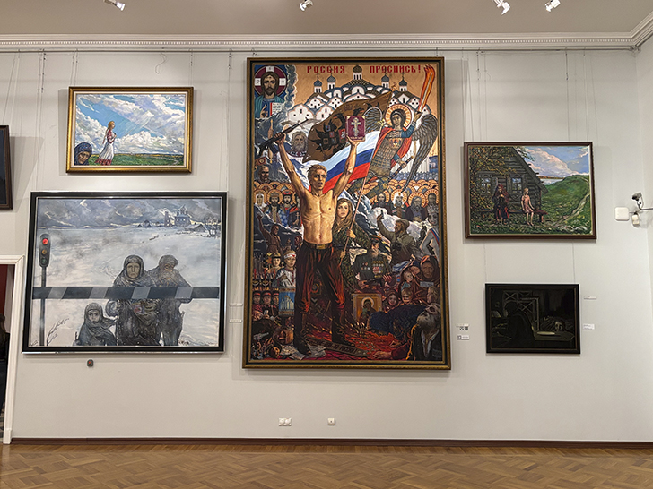 Картинная галерея Ильи Глазунова (фото Олег Д., январь, 2026)