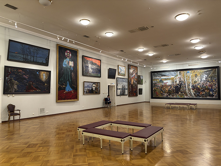 Картинная галерея Ильи Глазунова (фото Олег Д., январь, 2026)