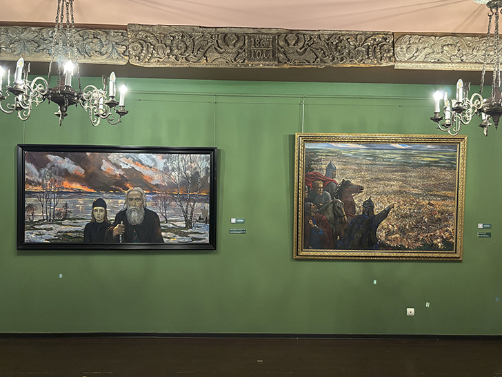 Картинная галерея Ильи Глазунова (фото Олег Д., январь, 2026)