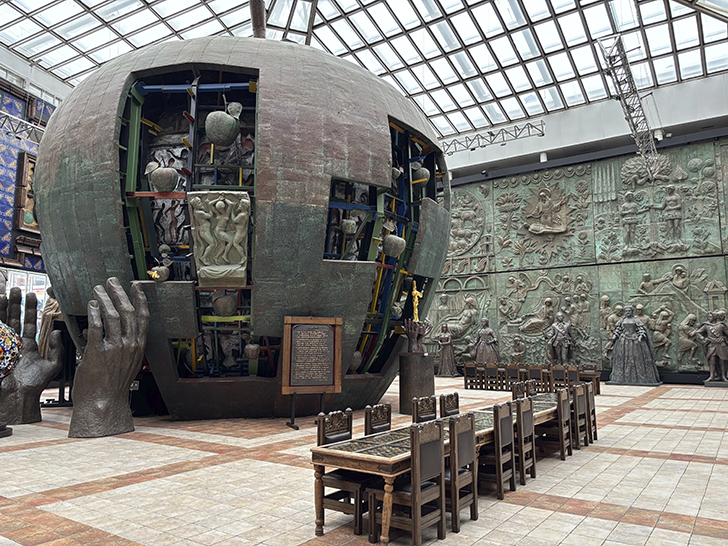 Галерея искусств Зураба Церетели (фото Олег Д., январь, 2026)