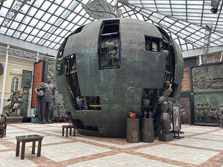 Галерея искусств Зураба Церетели (фото Олег Д., январь, 2026)