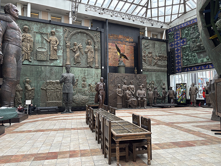 Галерея искусств Зураба Церетели (фото Олег Д., январь, 2026)