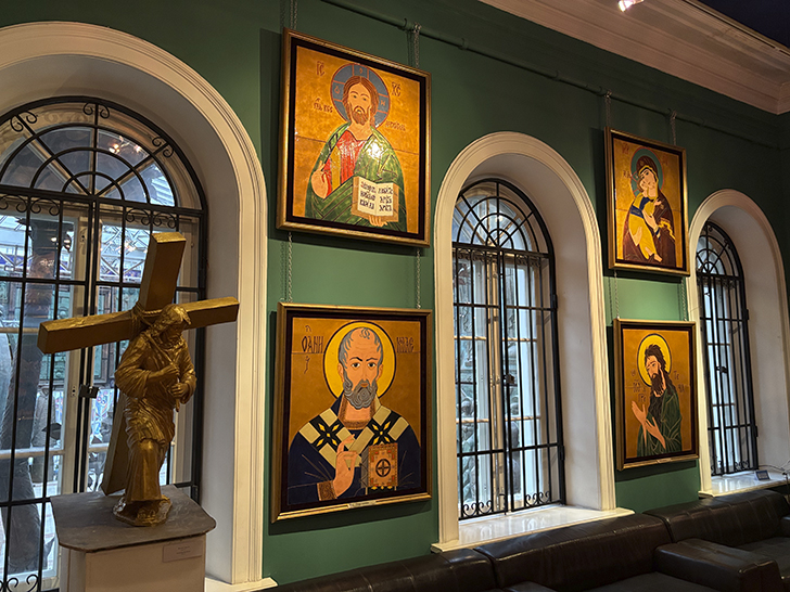 Галерея искусств Зураба Церетели (фото Олег Д., январь, 2026)