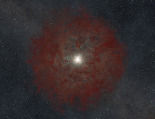 Иллюстрация коллапса звезды с образованием черной дыры. Черная дыра находится в центре и не видна. Вокруг нее – пылевая оболочка, удаляющаяся от черной дыры, и газ, притягиваемый к ней. Credit: Keith Miller, Caltech/IPAC - SELab