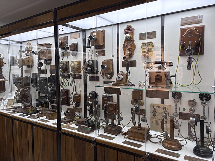 Музей истории телефона в Москве (фото Олег Д., февраль, 2026)