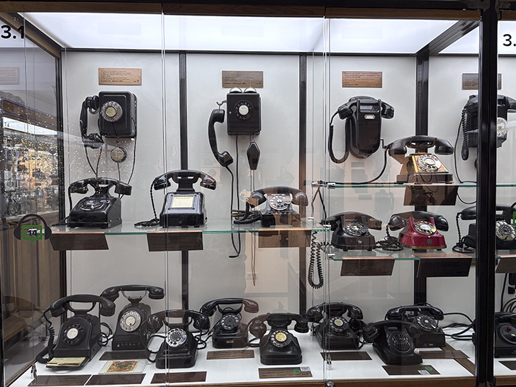 Музей истории телефона в Москве (фото Олег Д., февраль, 2026)