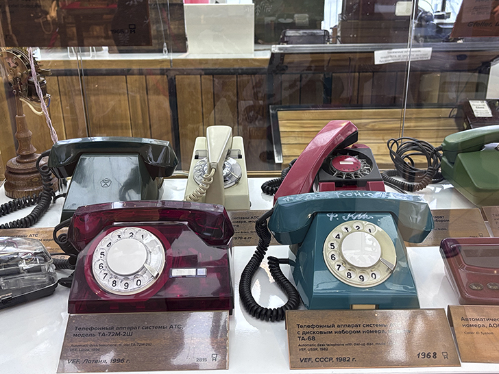 Музей истории телефона в Москве (фото Олег Д., февраль, 2026)