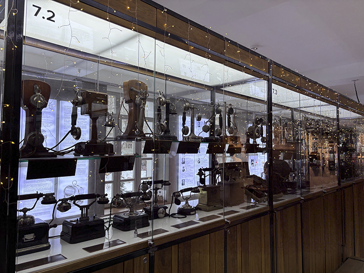 Музей истории телефона в Москве (фото Олег Д., февраль, 2026)