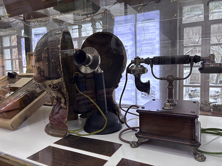 Музей истории телефона в Москве (фото Олег Д., февраль, 2026)