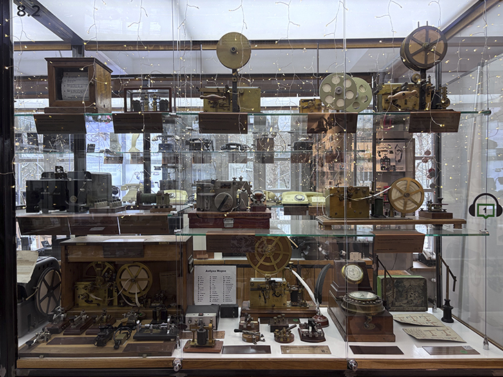 Музей истории телефона в Москве (фото Олег Д., февраль, 2026)