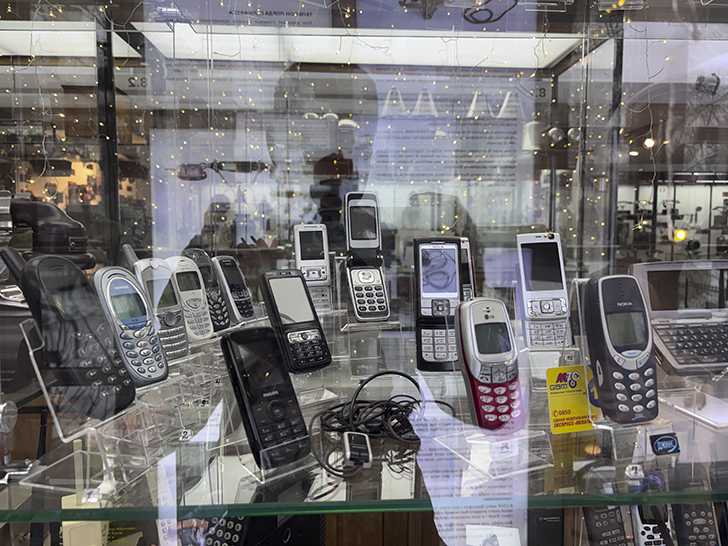 Музей истории телефона в Москве (фото Олег Д., февраль, 2026)