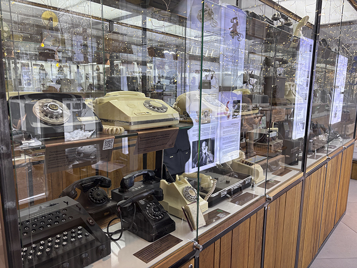 Музей истории телефона в Москве (фото Олег Д., февраль, 2026)