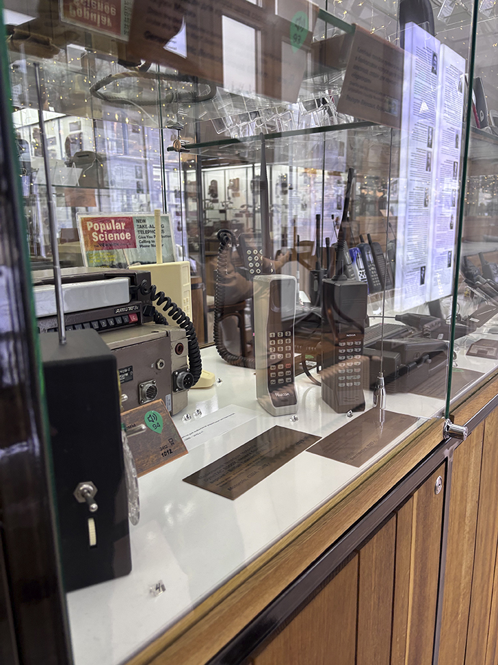 Музей истории телефона в Москве (фото Олег Д., февраль, 2026)