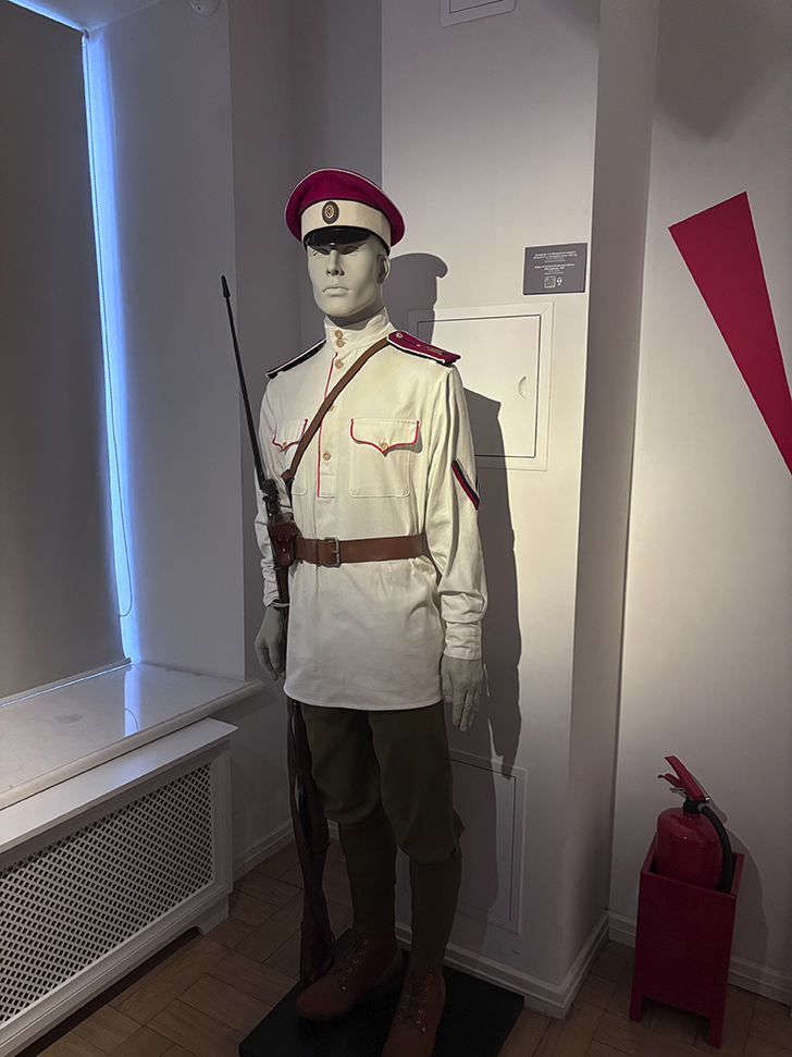 Музей военной формы в Москве (фото Олег Д., февраль, 2026)