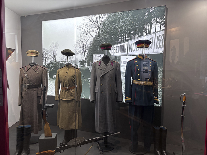 Музей военной формы в Москве (фото Олег Д., февраль, 2026)