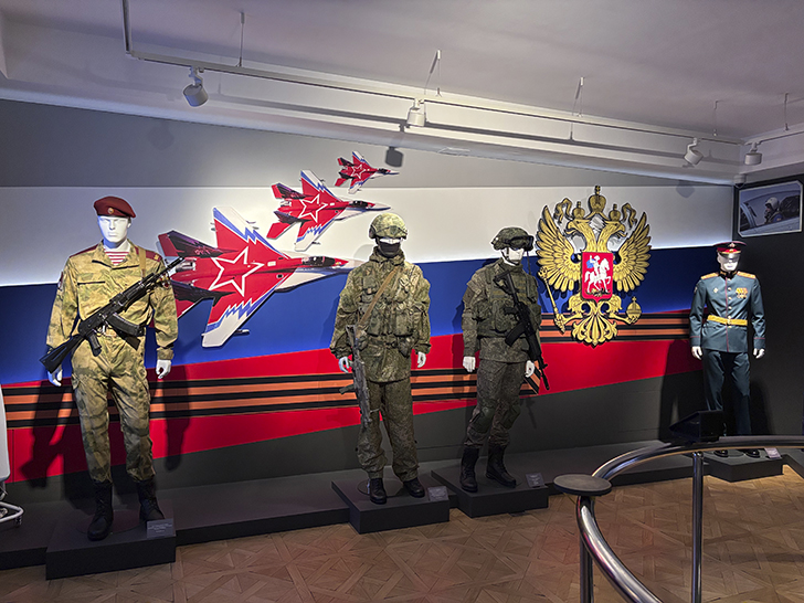 Музей военной формы в Москве (фото Олег Д., февраль, 2026)