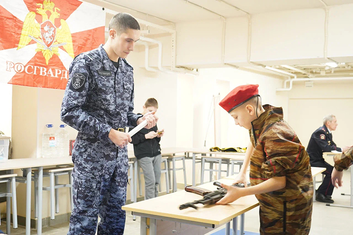 Росгвардейцы приняли участие в организации муниципальной игры «Защитники-2026» в Шатуре