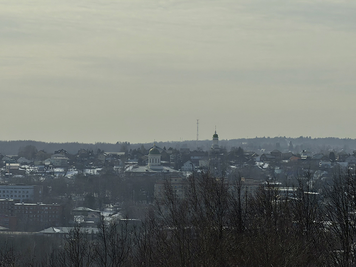 Перемиловская высота: снова у монумента героям битвы под Москвой (фото Олег Д., март, 2026)