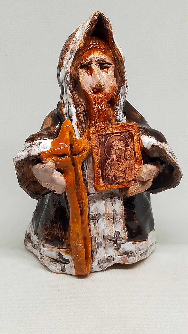 Керамическая лепка Василия Кузьмина