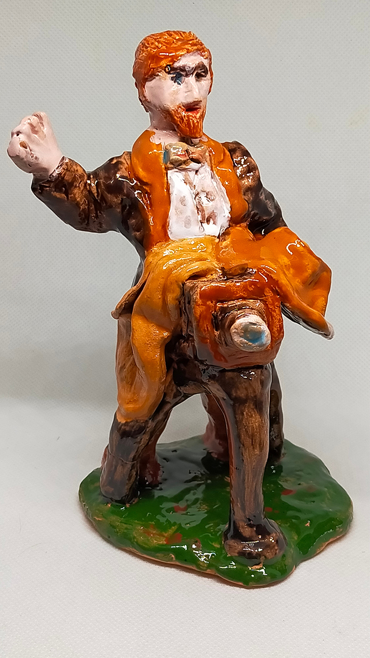 Керамическая лепка Василия Кузьмина