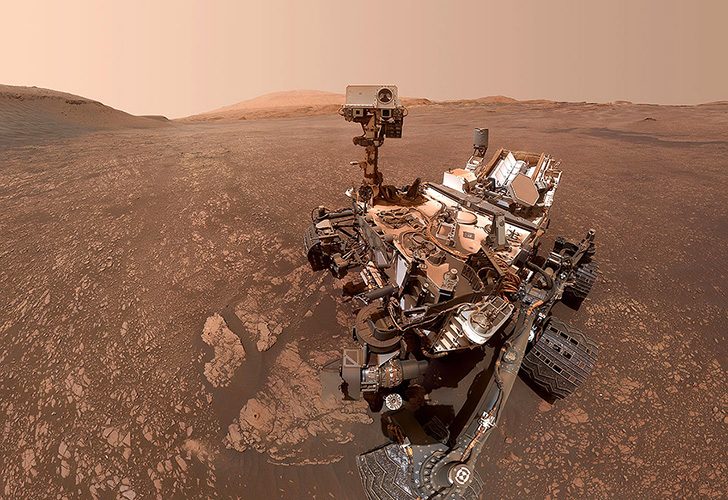 Селфи марсохода «Curiosity». Credit: NASA/JPL-Caltech/MSSS