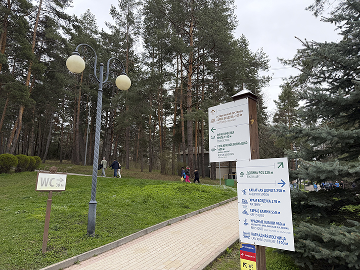 Заключительный день в Кисловодске - прогулка по парку и вылет домой (фото Олег Д., весна, 2026)