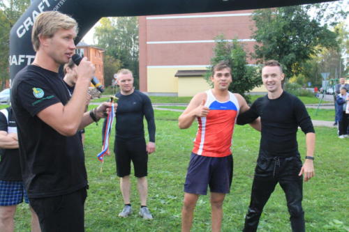 Соревновании по триатлону в честь дня рождения города Высоковска (фото В.Кузьмин, сентябрь, 2021)
