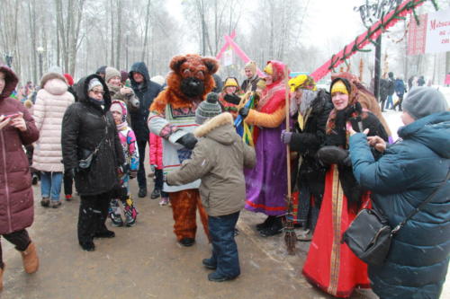 Фестиваль «Выходи гулять», Парк «Сестрорецкий», зима 2020/2021 год (Фото В.Кузьмин)