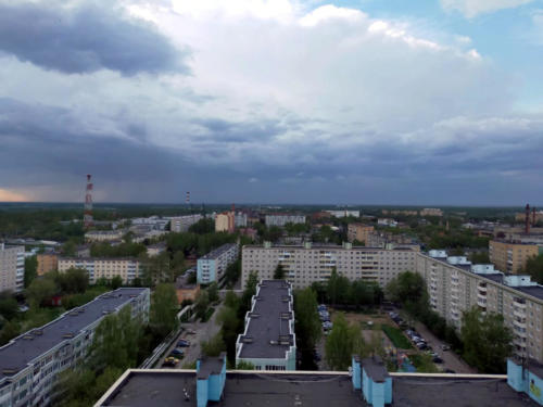 Город Клин, весна 2021 года (фото Василия и Дмитрия Кузьминых)